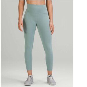 Lululemon Wunder Train High-Rise Tight 25", Misty Glade Green | Size 4